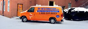 Water Damage Restoration Van